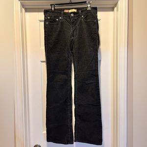 Big Star Black Corduroy Boot Cut Pants Size 27